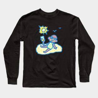 Summer Monkey! Long Sleeve T-Shirt